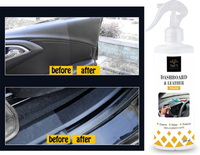 SAPI'S Liquid Car Polish for Dashboard, Bumper, Exterior, Tyres(200 ml, Pack of 1)