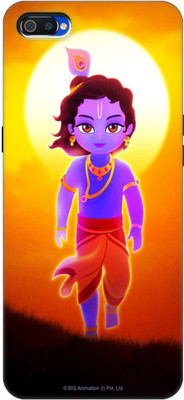 King Maker Back Cover for Realme C2(Multicolor, Dual Protection, Silicon, Pack of: 1)