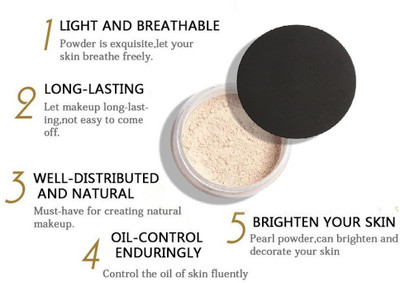 Aylily Mattifying compact powder 10 light beige Compact(LIGHT BEIGE, 20 g)