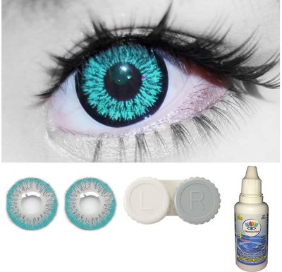 Diamond Eye Monthly Disposable(0.0, Colored Contact Lenses, Pack of 2)