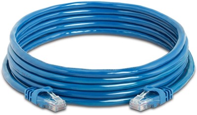 Di LAN Cable 5 m 3 Mtr Cat6 High speed Lan Cable(Compatible with computer, laptop, printer, scanner, camera, TV, router, modem, Multicolor, One Cable)