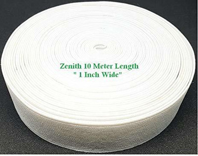 ZENITH Elastic Thread and Cord White Elastic(10 m)