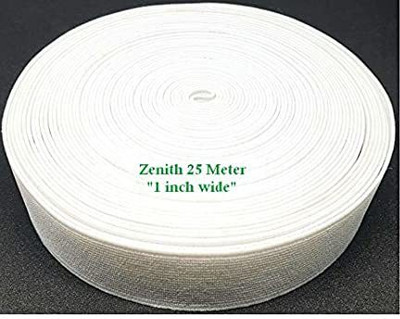 ZENITH Elastic Thread and Cord White Elastic(25 m)