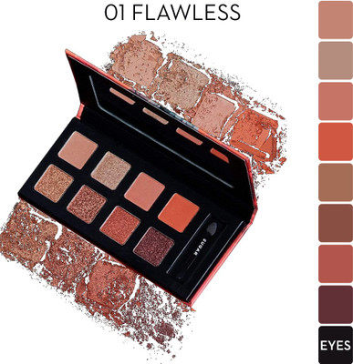 SUGAR Cosmetics Blend The Rules Eyeshadow Palette 10.4 g(01 Flawless (Warm Neutrals))