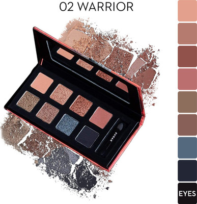 SUGAR Cosmetics Blend The Rules Eyeshadow Palette 10.4 g(02 Warrior (Smokey))
