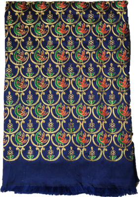 Shantuba Textile Silk Blend Embroidered Blouse Material