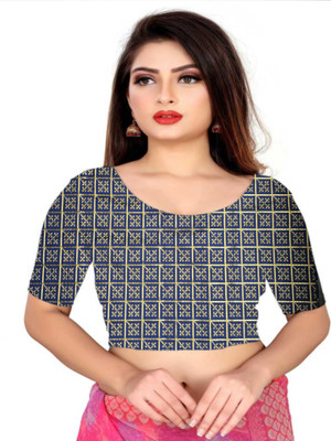 Shantuba Textile Silk Blend Embroidered Blouse Material