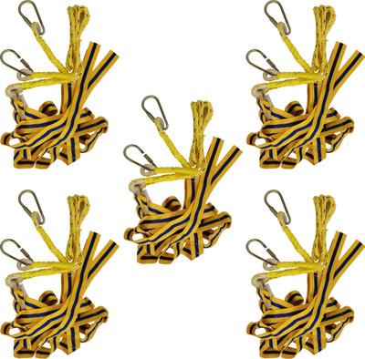 Japsin Heavy Duty Full Body Safety Harness/Belt With Double Hook (Pack of 5) Full Body Harness(Free Size)