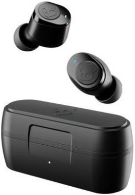Skullcandy JIB True Wireless Bluetooth Headset(Black Orange, True Wireless)