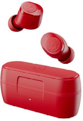 Skullcandy JIB True Wireless Bluetooth Headset(Golden Red, True Wireless)