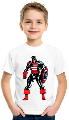 Shubham designer gallery Baby Boys Printed Cotton Blend Regular T Shirt(Multicolor, Pack of 1)