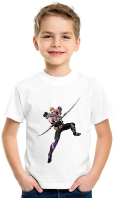 Shubham designer gallery Baby Boys & Baby Girls Printed Cotton Blend Regular T Shirt(White, Pack of 1)