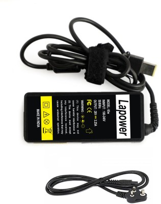 Lapower Novo 65W 20V 3.25A Laptop Charger USB Tip Compatible with Lenovo Thinkpad E440 E450 E550 E560 T430 T440 T440S T440P T450 T460 T460S G50 G50-45 G50-70 G50-80 Z50 Z50-70 Z50-75 Power Supply Cord Plug 65 W Adapter 65 W Adapter(Power Cord Included)