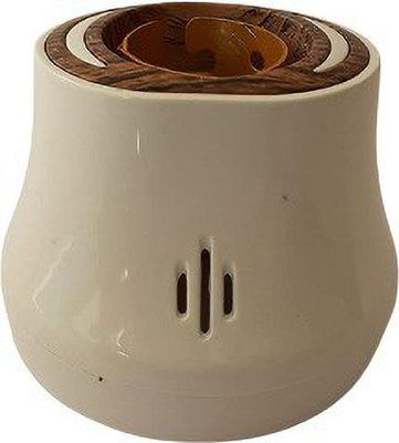 CONA MODULAR / FANCY BULB HOLDER | EXO -SERIES| BATTEN -HOLDER | COLOR -WHITE WITH OAK WOOD DESIGN | PACK OF 4 Polyester Light Socket(Pack of 4)