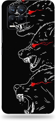 TJ CREATION REALME 8S 5G Mobile Skin(Ultra Super Angry Wolf Skin With High Matte Finish.)