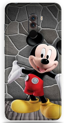 Jeeva Creation POCO F1, POCO F1 Mobile Skin(Ultra Super Mickey Mouse Skin Skin With High Matte Finish.)