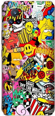 Toppings vivo v21 5G Mobile Skin(Multicolor)