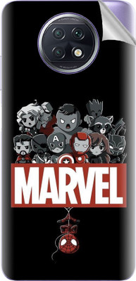 tiddler Xiaomi Redmi Note 9T Mobile Skin(Black)