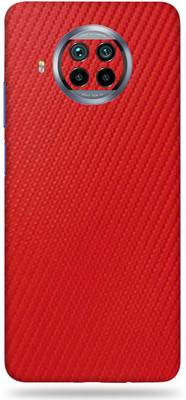 LAMHA Mi 10i, mi 10i Mobile Skin(Ultra Super Red Carbon Fiber With High Matte Finish.)