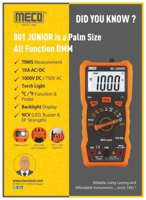 Meco 801 junior digital multimeter Digital Multimeter