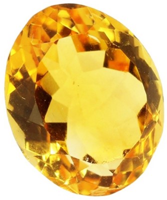 Takshila Gems Natural Yellow Topaz Stone / Sunela Stone 6.25 Ratti / 5.62 Carat Lab Certified Stone Topaz Stone