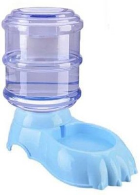 bosig Automatic Pet Water Dispenser 3.8L Large Capacity Self-Dispensing Gravity Pet Feeder Waterer Cat Dog Feeding Bowl Drinking Water/Automatic Feeding Pet Supplies round Plastic Pet Bowl & Bottle(3.8 L Multicolor)