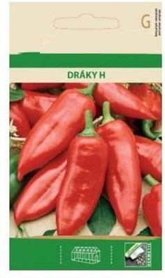 CYBEXIS HOT Chilli Pepper DRAKY H Seeds1200 Seeds Seed(1200 per packet)