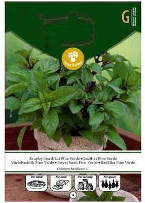 CYBEXIS Sweet Basil FINE Verde Seeds2000 Seeds Seed(2000 per packet)