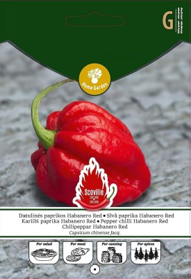 Qualtivate ® Chilli Pepper Habanero RED Seeds Seed(1000 per packet)