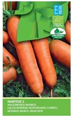 CYBEXIS Carrot NANTESE Seeds2000 Seeds Seed(2000 per packet)