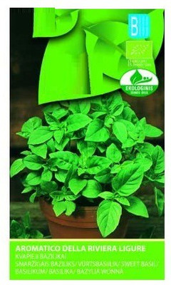 CYBEXIS Sweet Basil AROMATICO Seeds2000 Seeds Seed(2000 per packet)