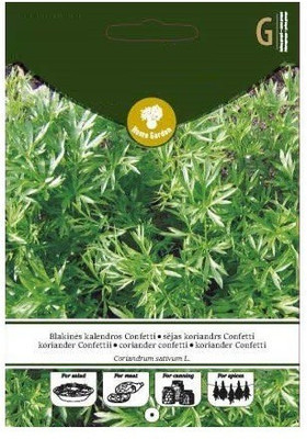CYBEXIS Coriander Confetti Seeds2800 Seeds Seed(2800 per packet)