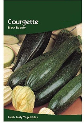 CYBEXIS Courgette Zucchini Black Beauty Seeds400 Seeds Seed(400 per packet)