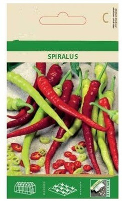 Qualtivate ® Sweet Pepper Spiralus, Early, Red Seeds Seed(500 per packet)