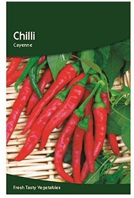 CYBEXIS Chilli Cayenne Seeds1200 Seeds Seed(1200 per packet)