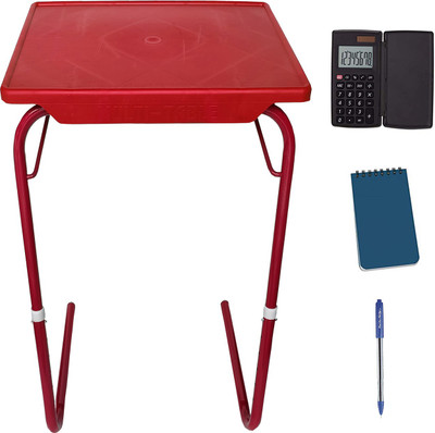 sai praseeda Free Calculator,Spiral Book,Pen Plastic Portable Laptop Table(Finish Color - RED, DIY(Do-It-Yourself))