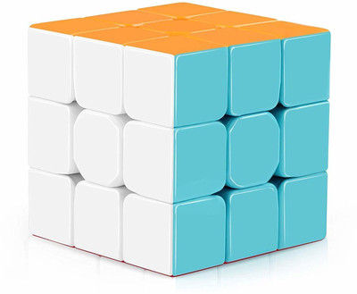 SARASI Fashionable Speed Cube - 3x3x3, Multi Color(1 Pieces)