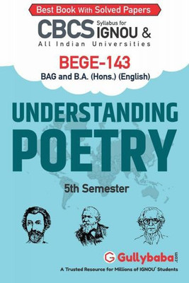 BEGE-143 Understanding Poetry(Paperback, GPH Panel of Experts)