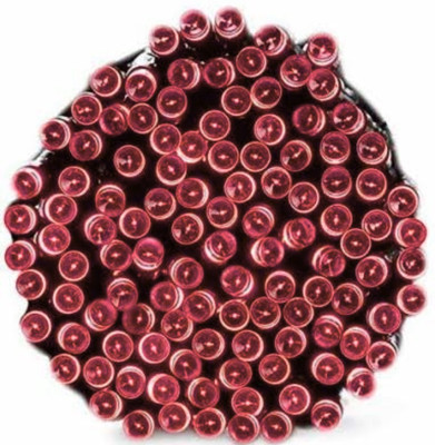 Luz 75 LEDs 20.04 m Red Steady String Rice Lights(Pack of 2)