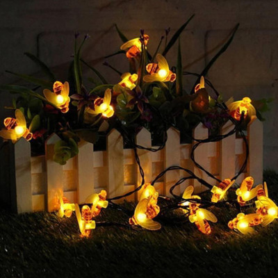 OneClickPicks 20 LEDs 4.06 m Yellow Steady String Rice Lights(Pack of 1)