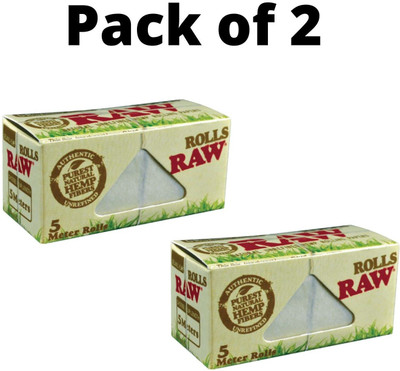 RAW ORGANIC Rolling Paper(Pack of 2)