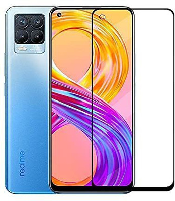 NSTAR Edge To Edge Tempered Glass for Realme 8s 5G(Pack of 1)