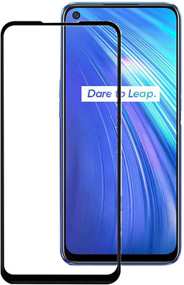 Vastu Art Edge To Edge Tempered Glass for Realme 8(Pack of 1)