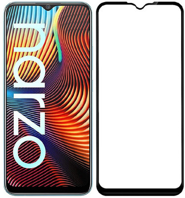 Vastu Art Edge To Edge Tempered Glass for Realme Narzo 30A(Pack of 1)