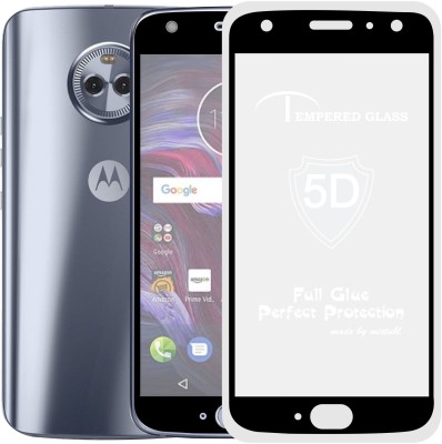Case Creation Edge To Edge Tempered Glass for Motorola Moto X4 2017 XT1900-2(Pack of 1)