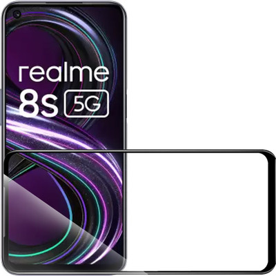 Flipkart SmartBuy Edge To Edge Tempered Glass for Realme 8s 5G(Pack of 1)