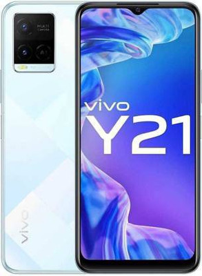 SOLIVAGANT Front and Back Tempered Glass for Vivo Y21 (2021)(Pack of 2)