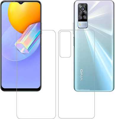SOLIVAGANT Front and Back Tempered Glass for Vivo Y51A(Pack of 2)