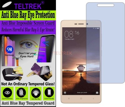 TELTREK Tempered Glass Guard for REDMI 3S PRIME (Impossible UV AntiBlue Light)(Pack of 1)