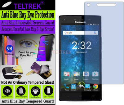 TELTREK Tempered Glass Guard for PANASONIC ELUGA TURBO (Impossible UV AntiBlue Light)(Pack of 1)